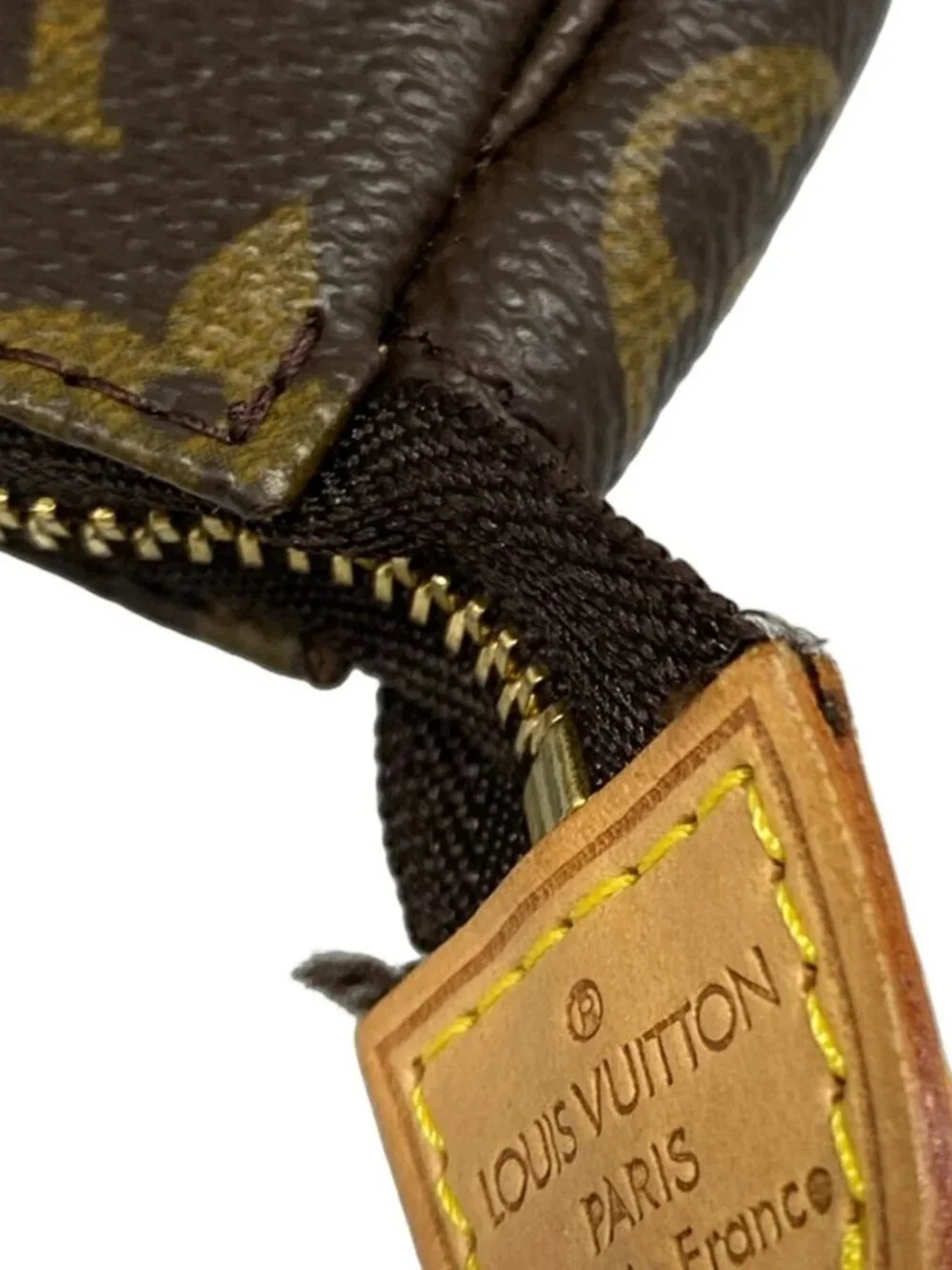 LOUIS VUITTON Pochette Accessoires M51980 Monogram VI0050 Handbag